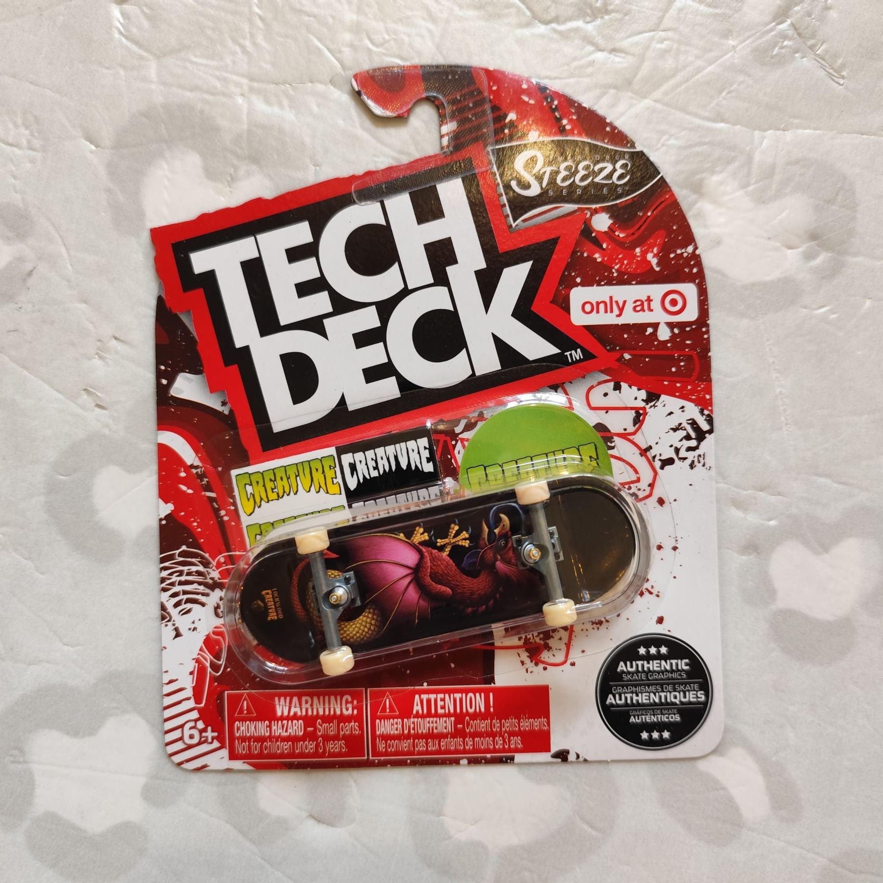 TECH DECK - Steeze 2 Plastic Single 30mm Fingerboards