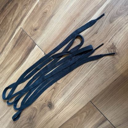 POWERSLIDE - 144cm Black Waxed Skate Laces 