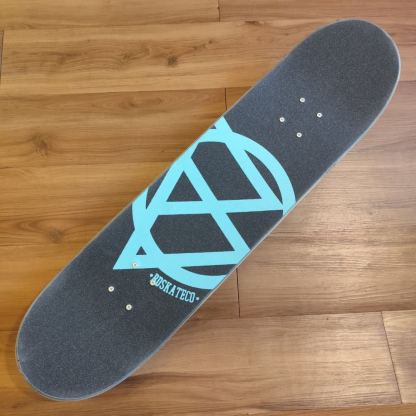 BD SKATE CO - Teal Holographic 8.0" Complete Skateboard (Independent Promo Deal)