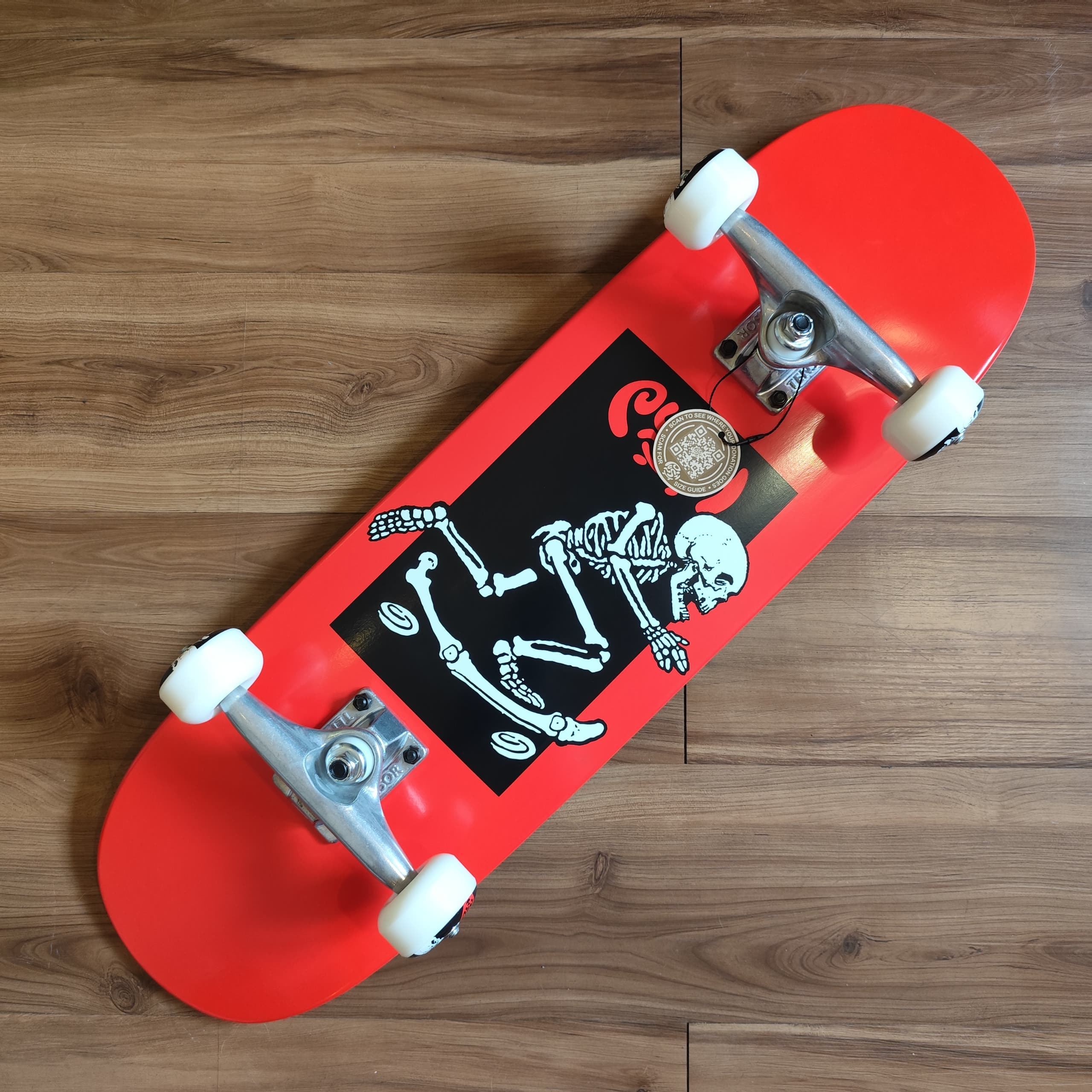 PUSH - Skeleton Push 8.0" Complete Skateboard