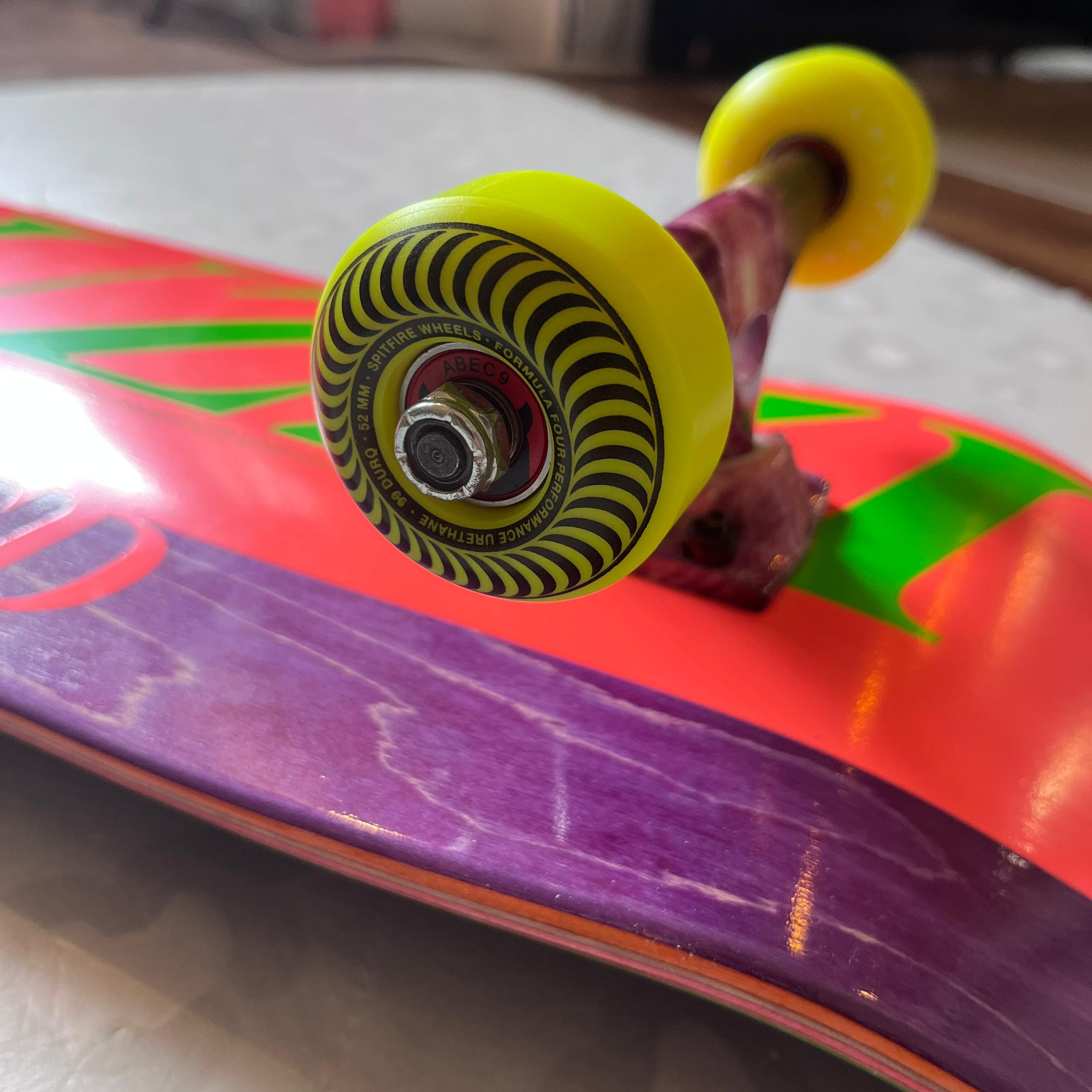 JACUZZI UNLIMITED - EX7 Flavor 8.25" Custom Skateboard (Krux & Spitfire Custom Promo)