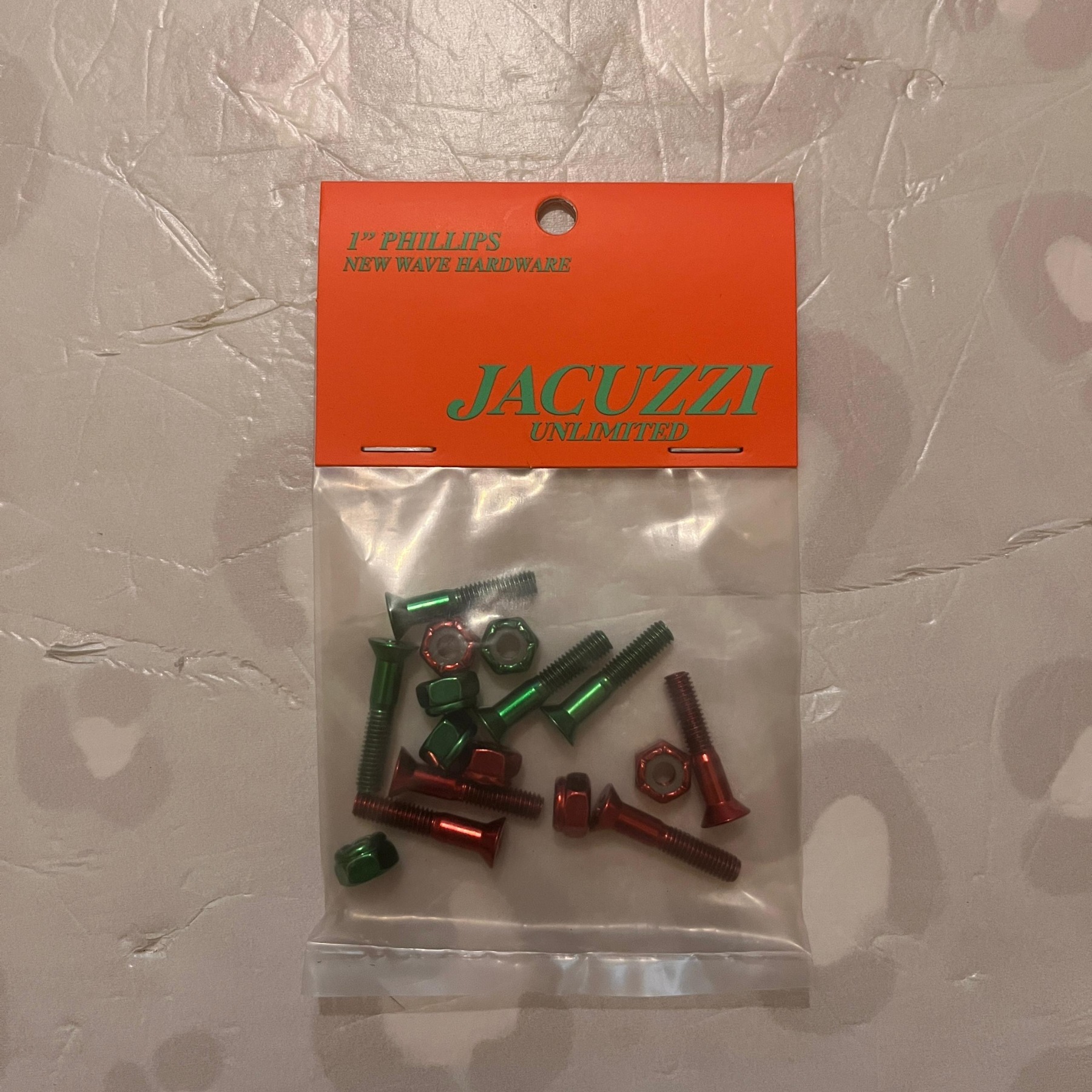 JACUZZI - New Wave 1" Phillips Skateboard Hardware