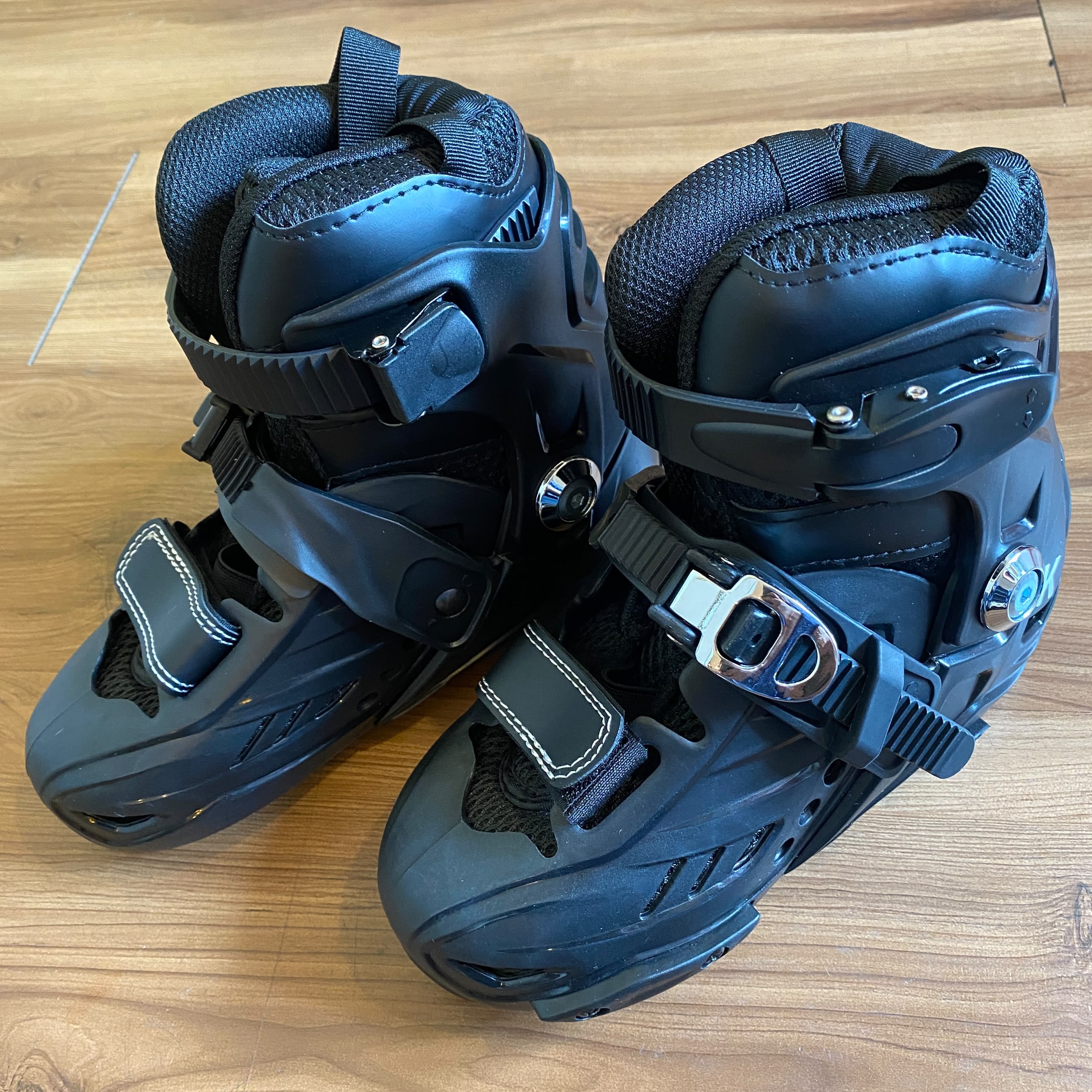 KALTIK - K Skate Ninja Black Kids Adjustable Aggressive Inline Skates Boot Only (EU33-36 / No Soulplate)