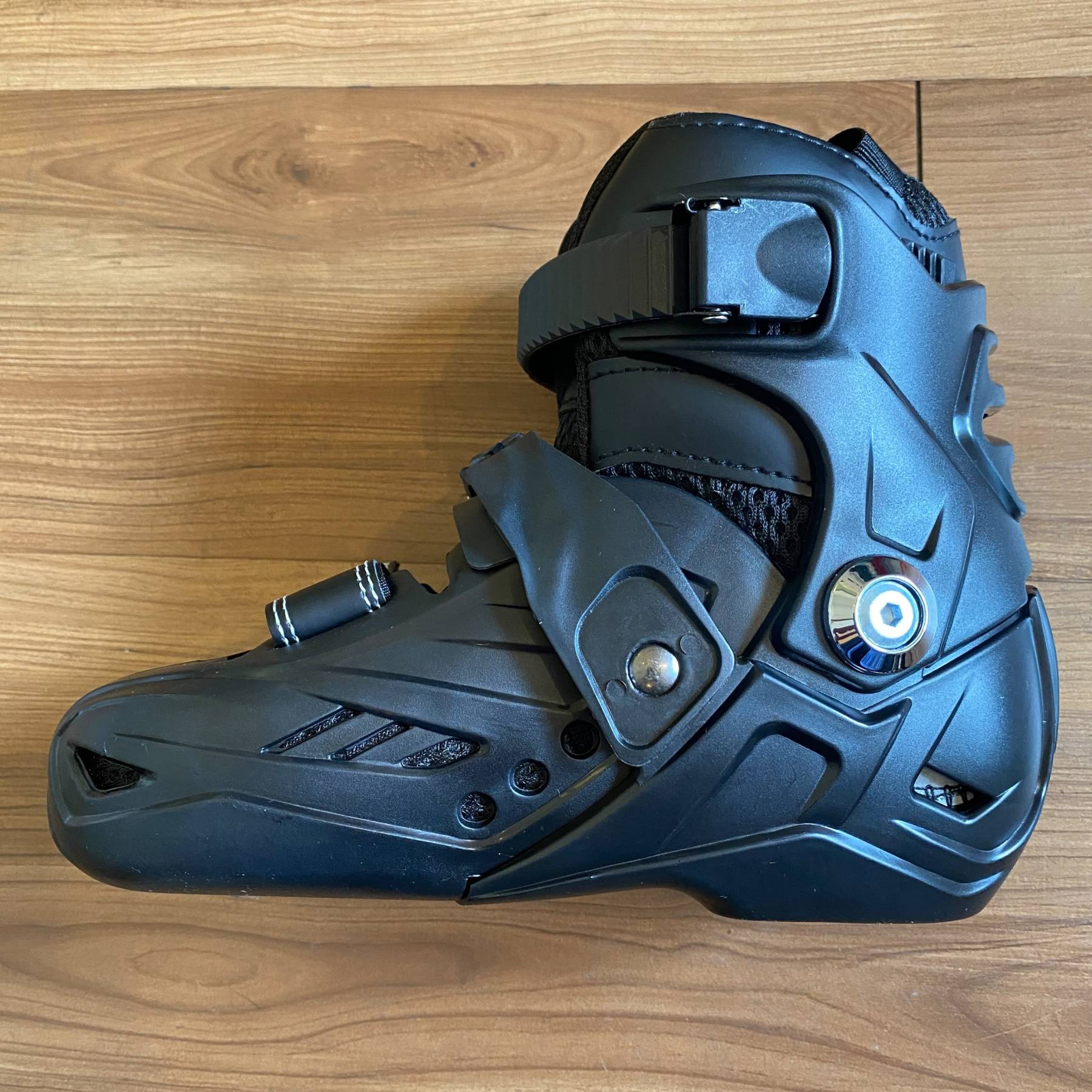 KALTIK - K Skate Ninja Black Kids Adjustable Aggressive Inline Skates Boot Only (EU33-36 / No Soulplate)