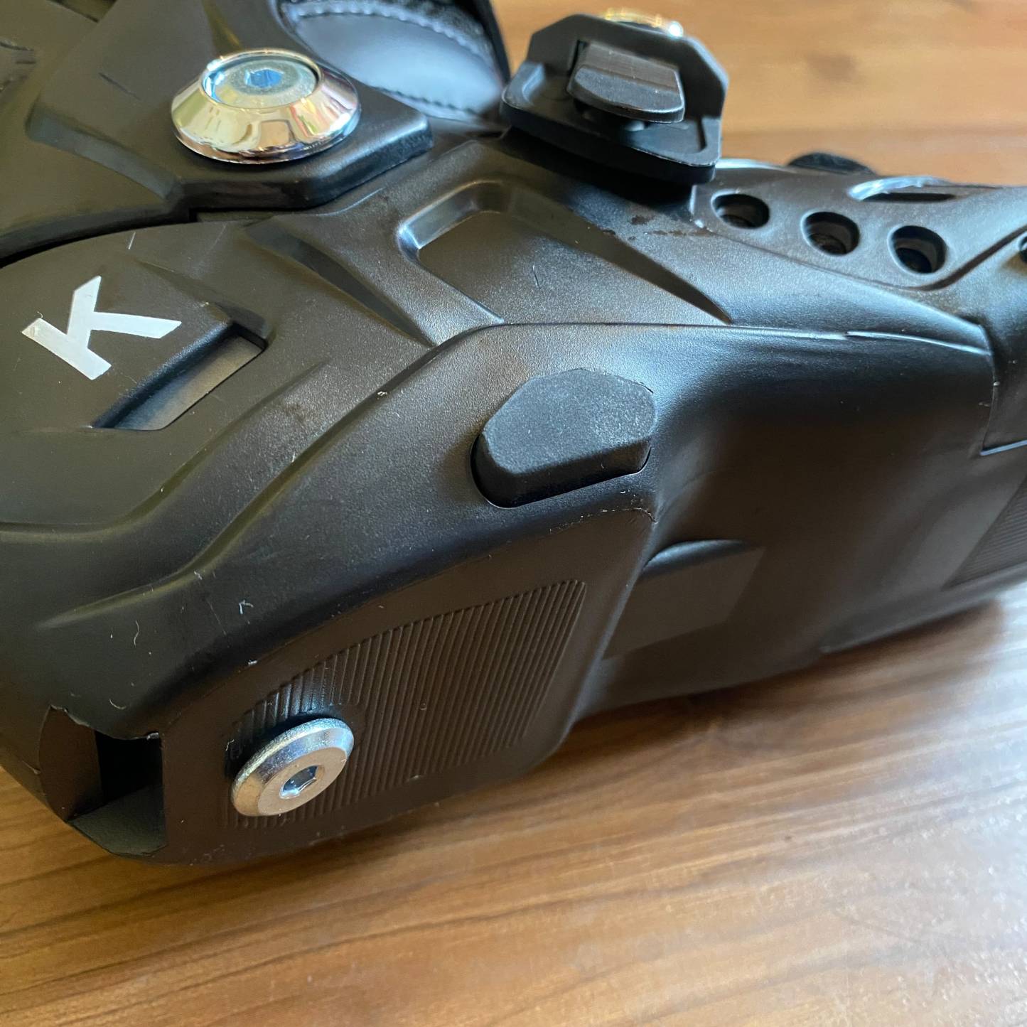KALTIK - K Skate Ninja Black Kids Adjustable Aggressive Inline Skates Boot Only (EU33-36 / No Soulplate)