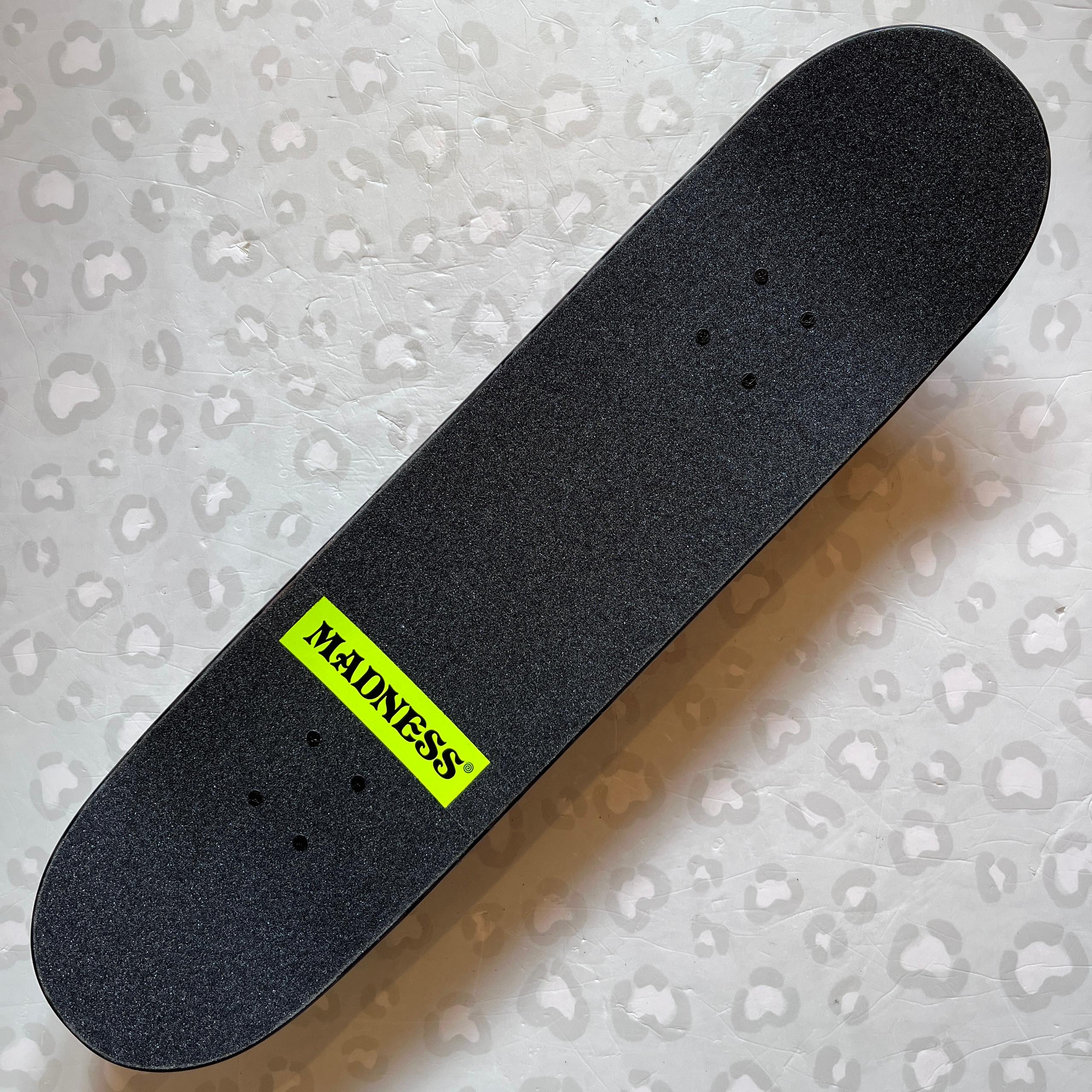 MADNESS - Voices R7 8.125" Skateboard Deck (Premium Ruckus + Hazard Promo)