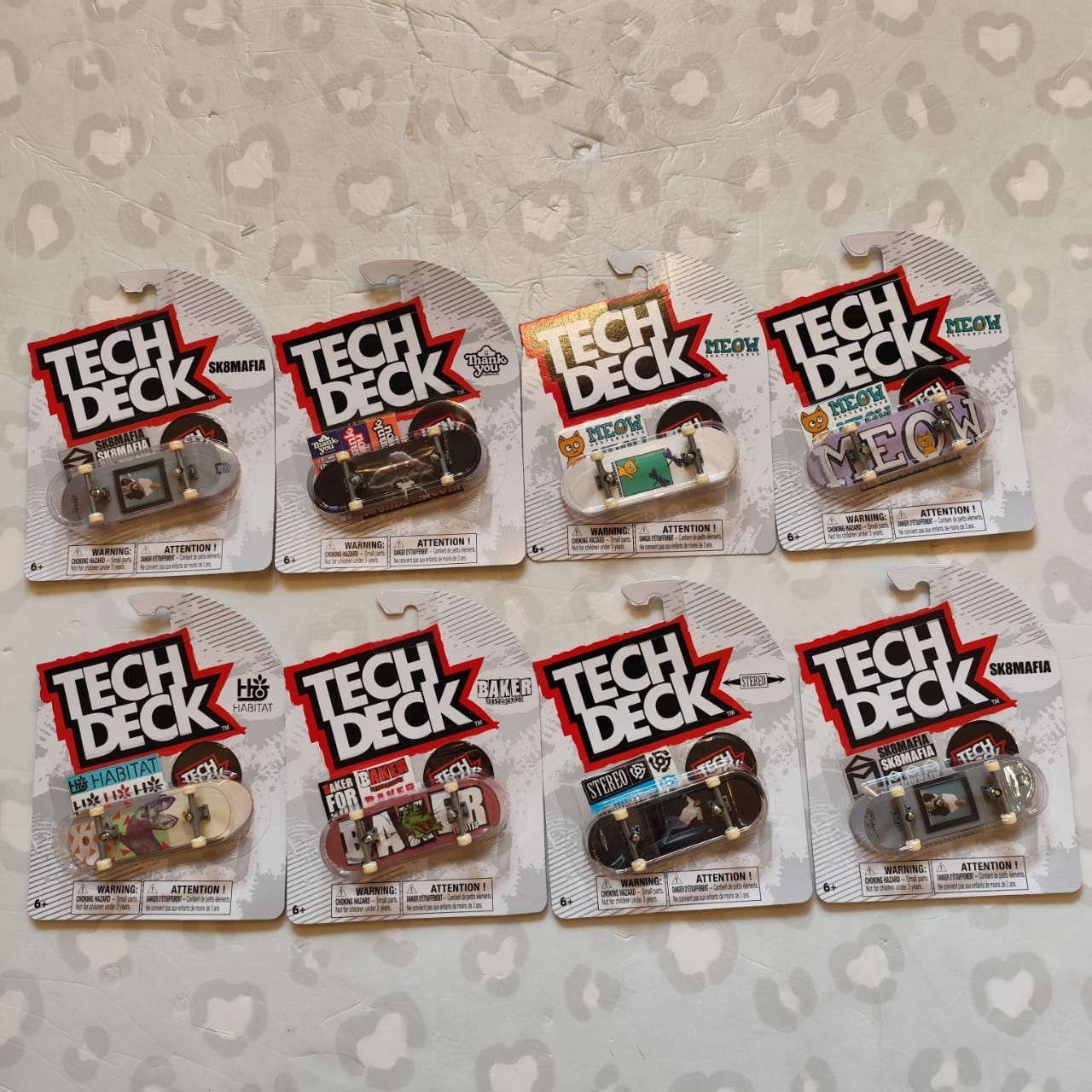 TECH DECK - Plastic Single 30mm Fingerboards (M57 Alpha Set)