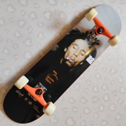 PRIMITIVE - Bob Marley Kaya 8.0" Complete Skateboard (Premium Tensor + OJ Wheels Custom Promo!)