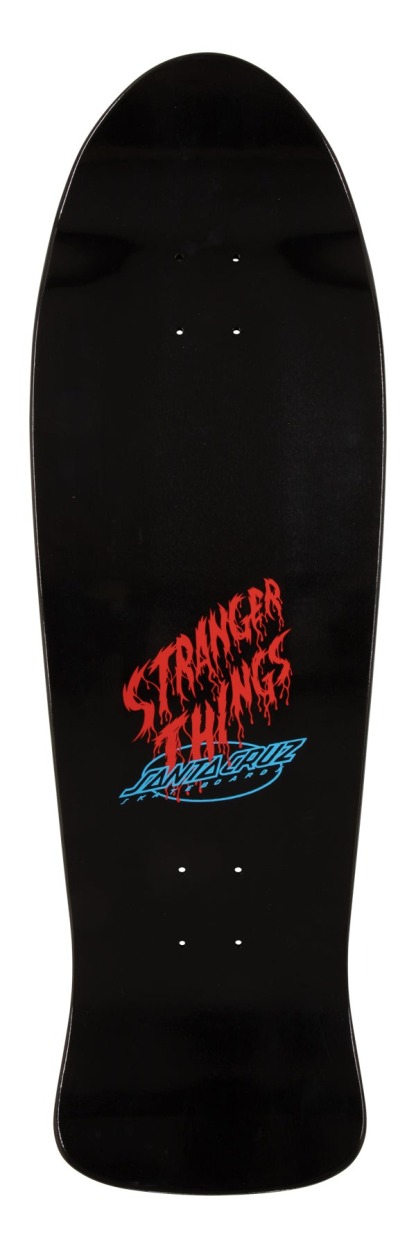 SANTA CRUZ - Stranger Things Meek Slasher Eddie Reveal 10.1" Skateboard Deck