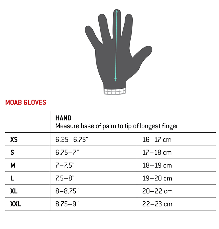 G-FORM - Moab Protective Gloves Orange