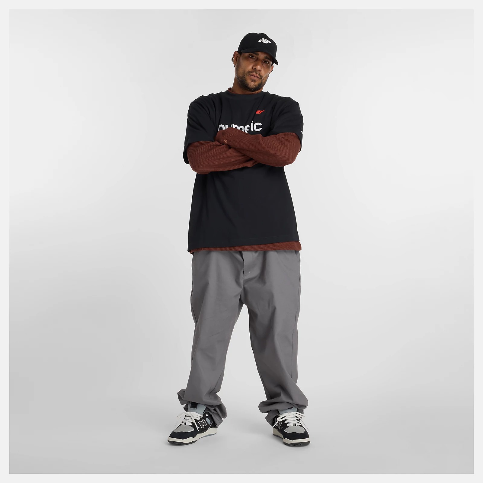 NB NUMERIC - Linear Logo (Black) T-Shirt