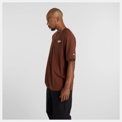 NB NUMERIC - Small Logo (Brown) T-Shirt