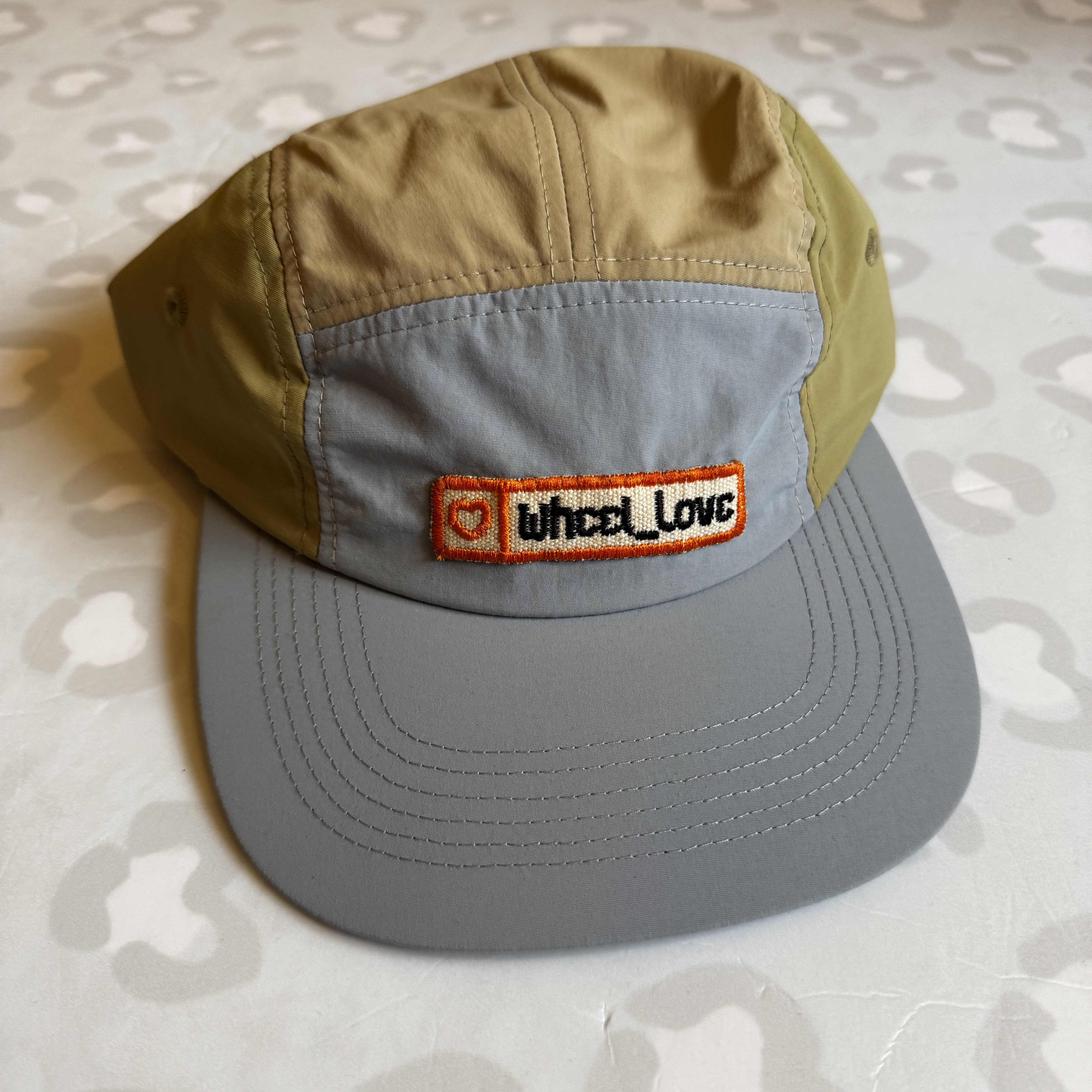 WHEEL LOVE - Multi Colour Bar Logo Camp Cap