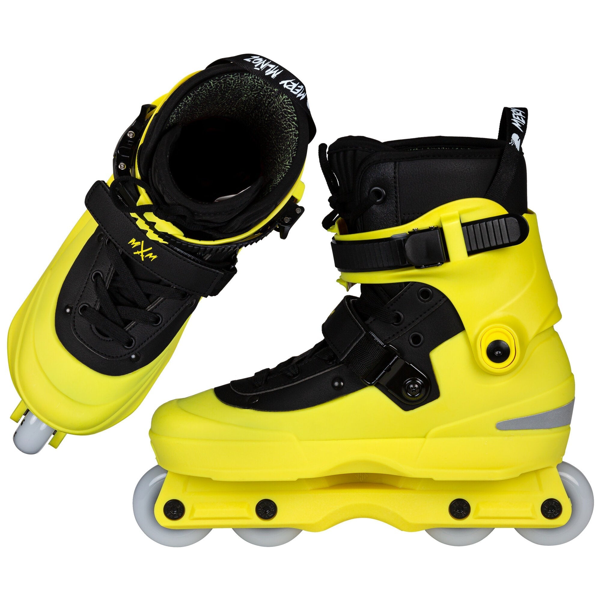 USD - Aeon Munoz II Yellow Aggressive Inline Skates