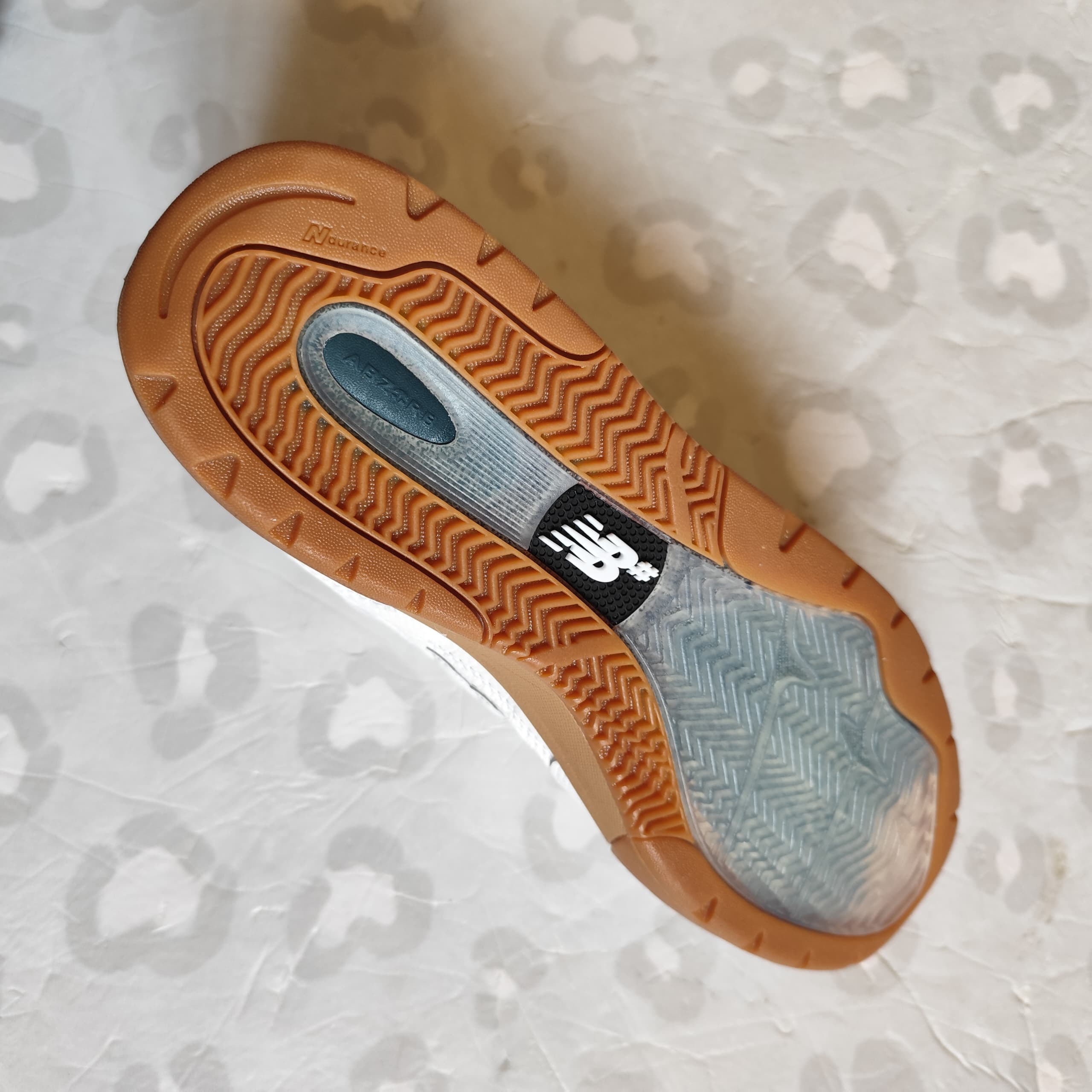 NB NUMERIC - Andrew Reynolds 933 (WWB White / Gum) Skate Shoes