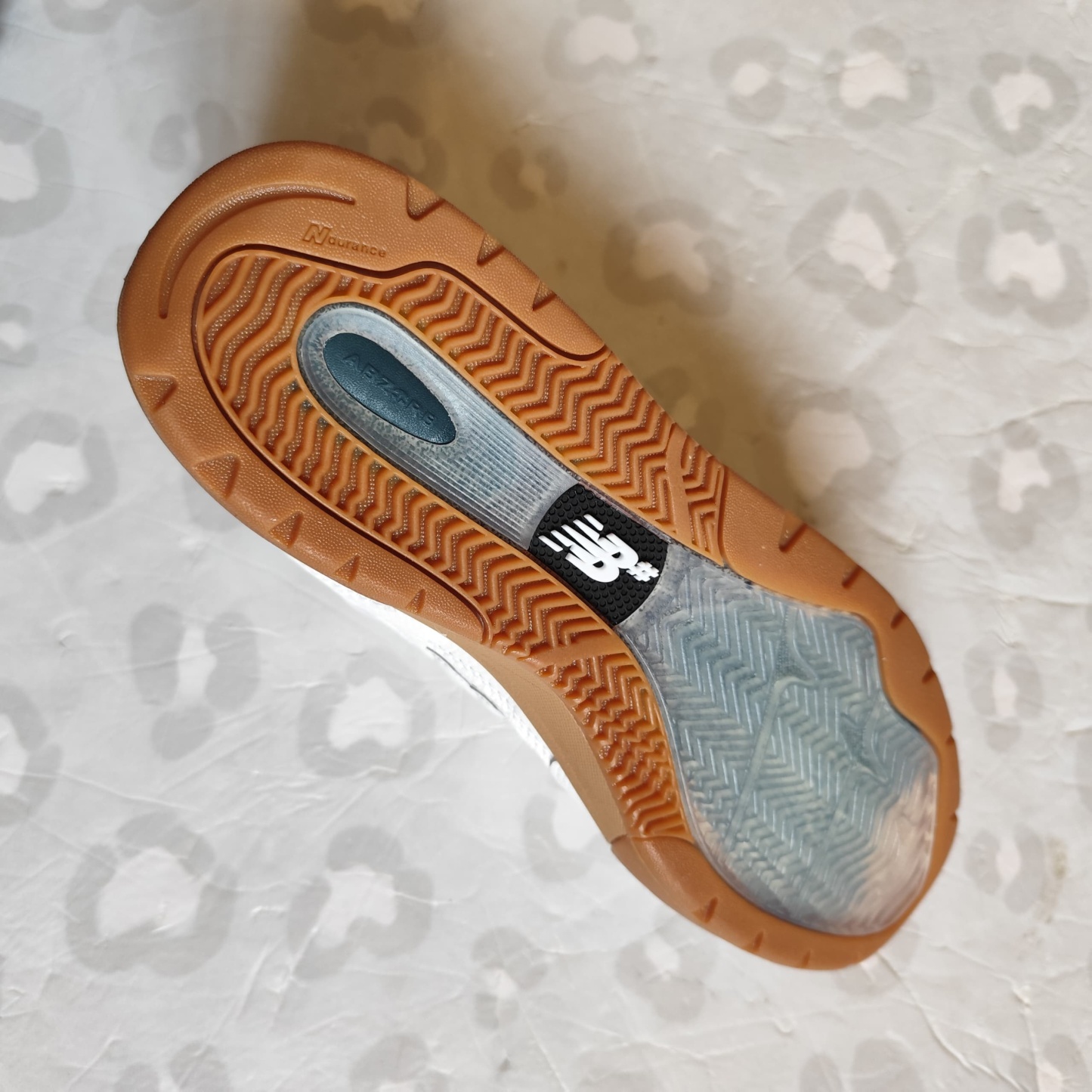 NB NUMERIC - Andrew Reynolds 933 (WWB White / Gum) Skate Shoes