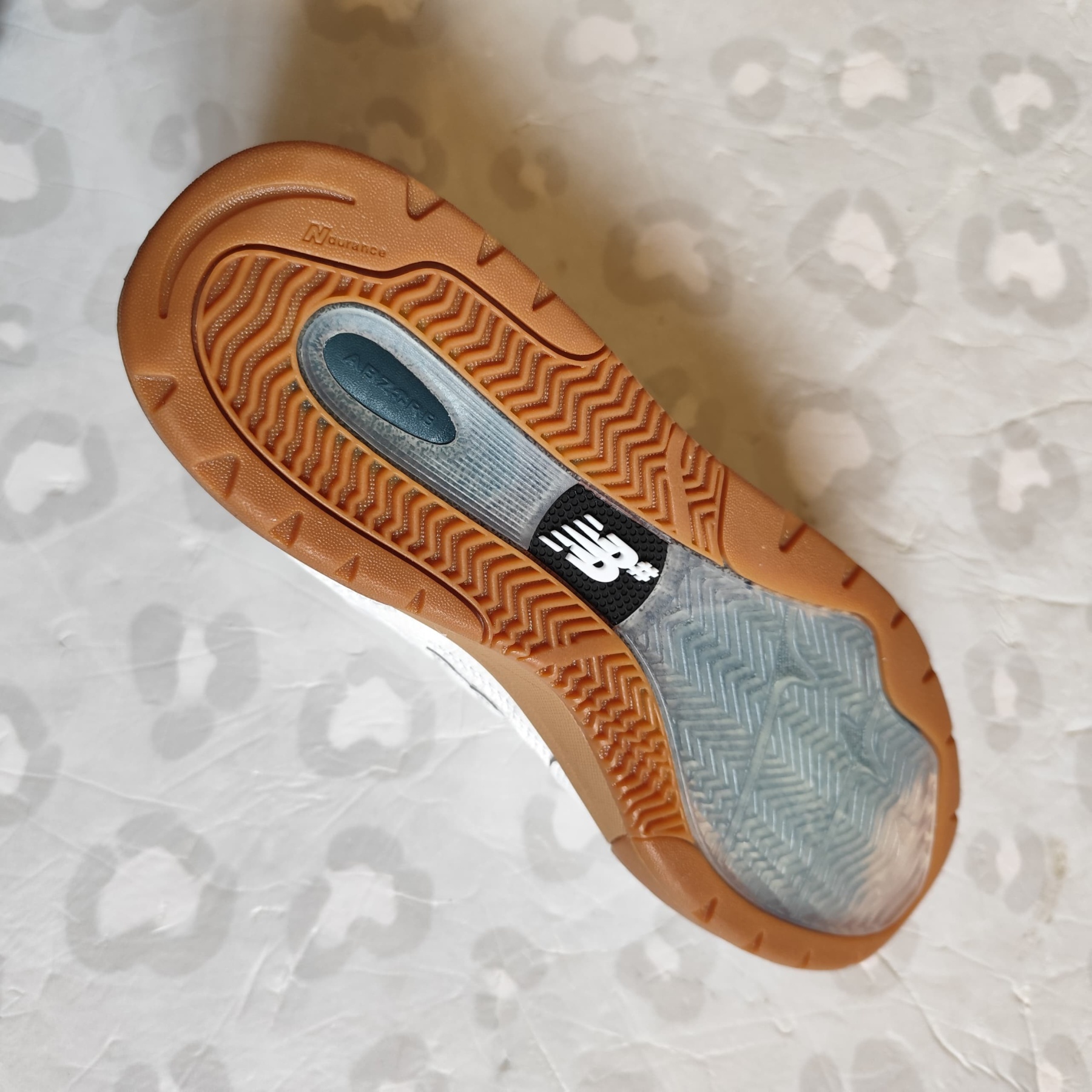 NB NUMERIC - Andrew Reynolds 933 (WWB White / Gum) Skate Shoes