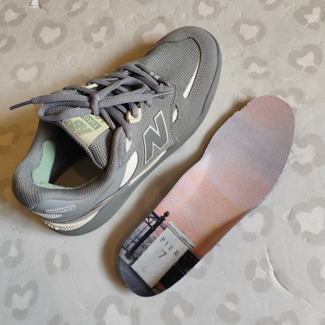 NB NUMERIC - Tiago Lemos 1010 (PS Grey / Sea Salt) Skate Shoes