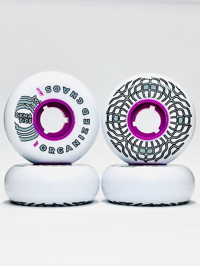 CYMATICS - Magenta Neutral Wave 58mm & 60mm 88a Aggressive Inline Skate Wheels