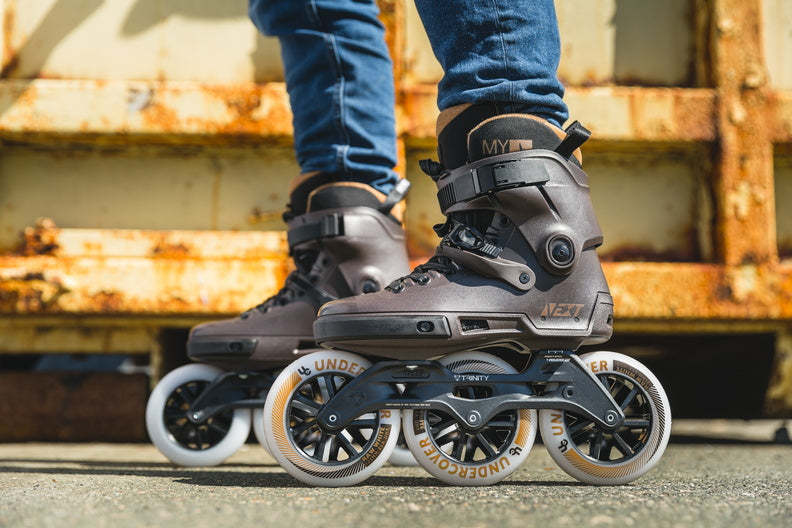 POWERSLIDE - Next Brown 125 Urban Inline Skates