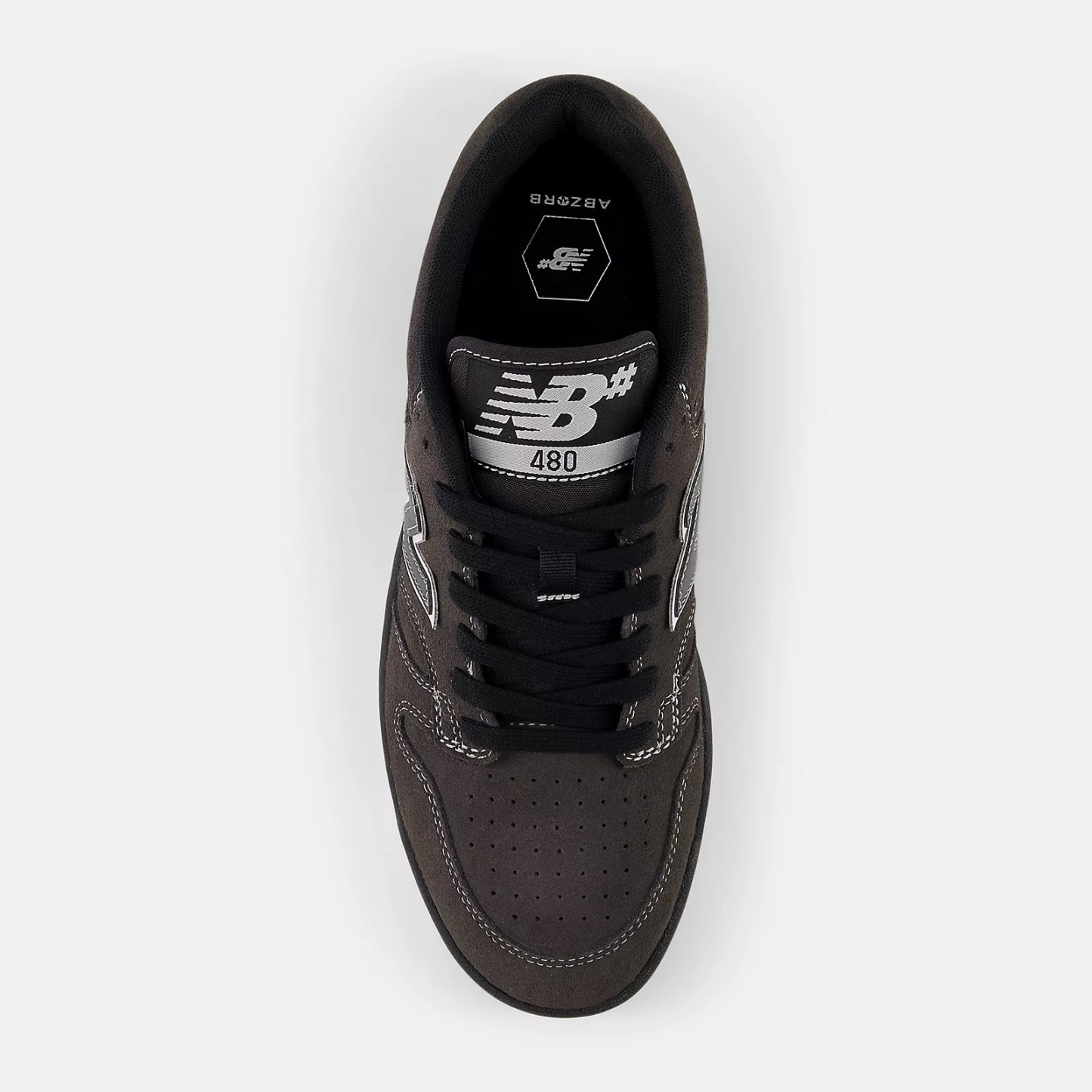 NB NUMERIC - 480 (Dark Grey/Black/Cement/White) Skate Shoes
