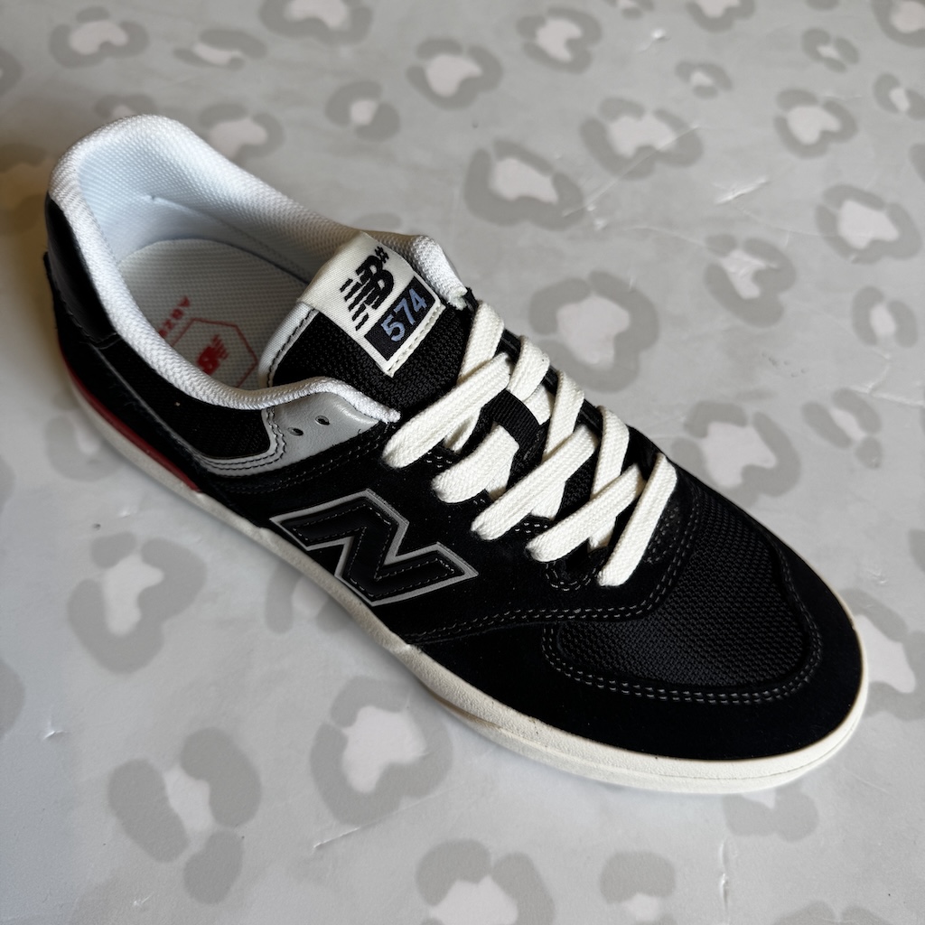NB NUMERIC - 574 Vulc (Black/White) Skate Shoes