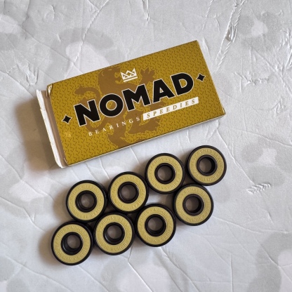 NOMAD - Black Gold ABEC7 Skate Bearings