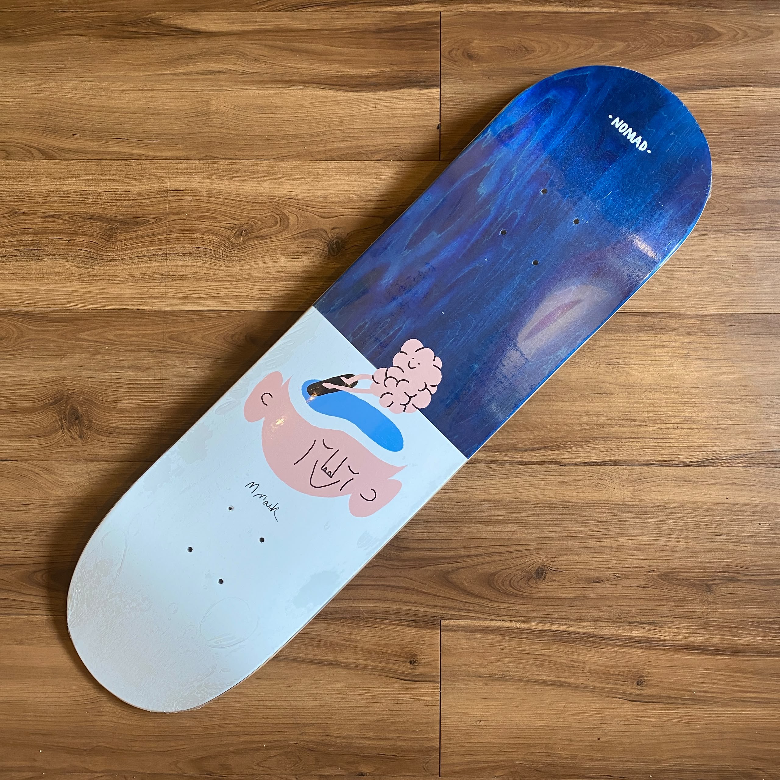 NOMAD - Brain Skate Life Series 8.25" Skateboard Deck