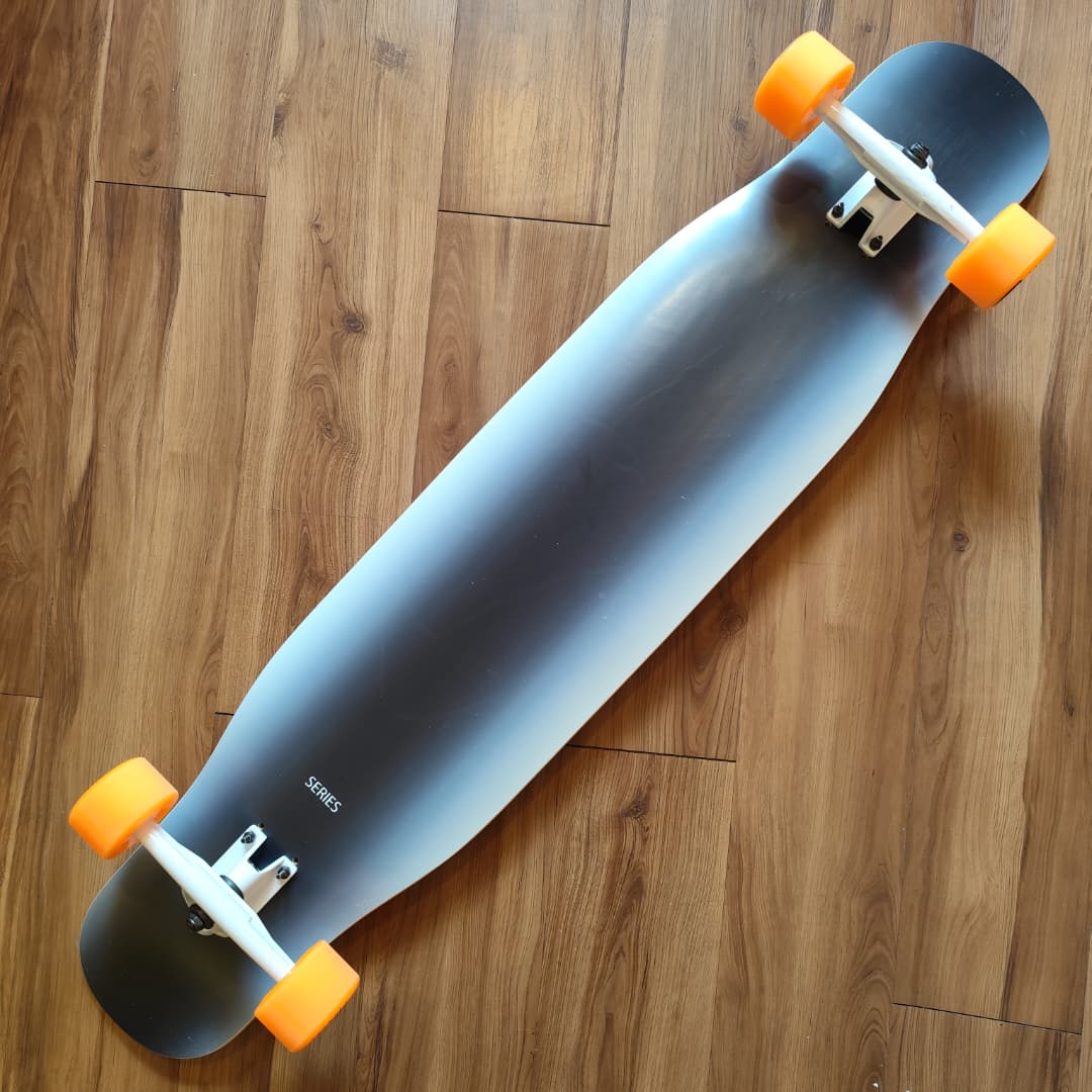 SERIES - OG Black 44" Dancing Complete Longboard (Duster Promo)