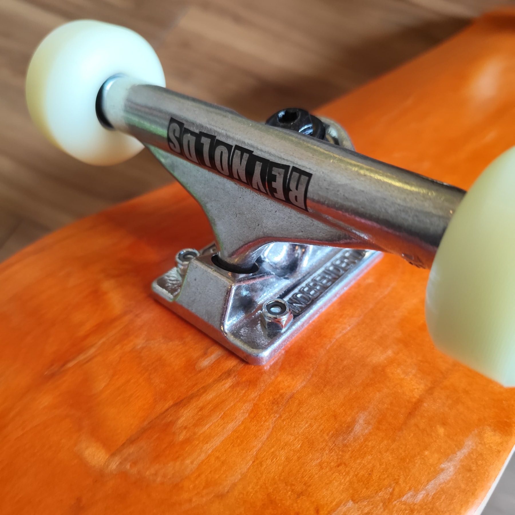 BLANK - Orange 7.5" Complete Skateboard (Independent + BD Skate Co + Nomad Promo)