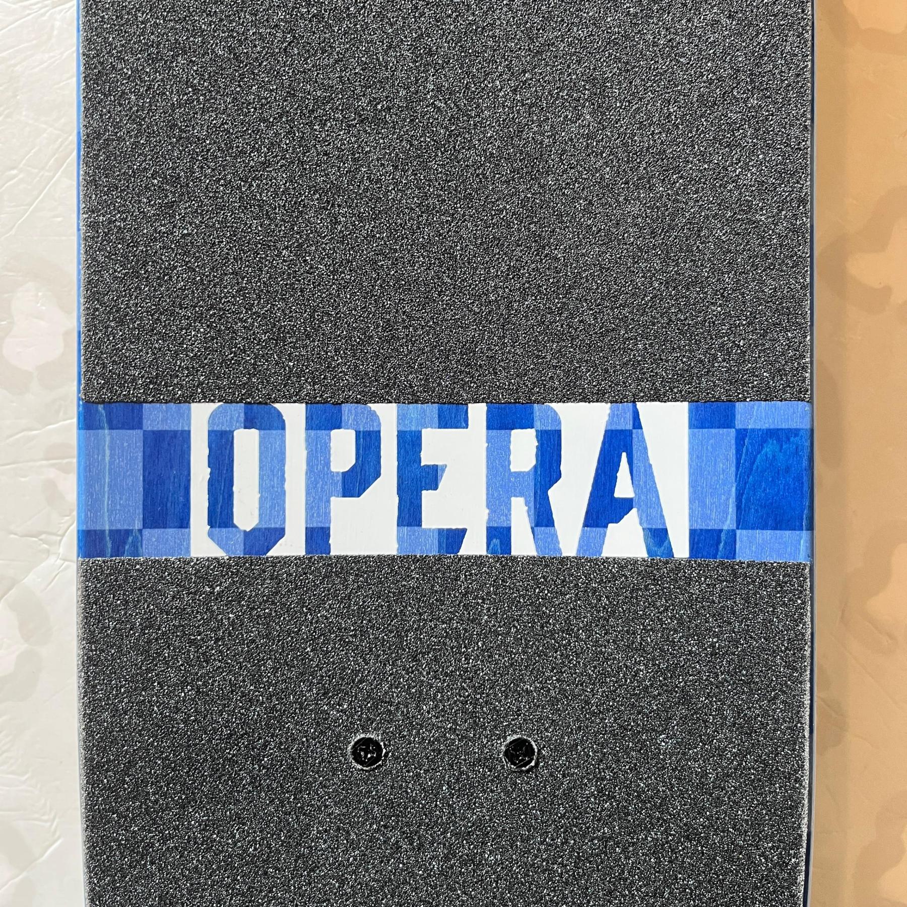 OPERA - EX7 Die Cut Mask 7.75" Custom Skateboard (Thunder & Hazard Custom Promo)