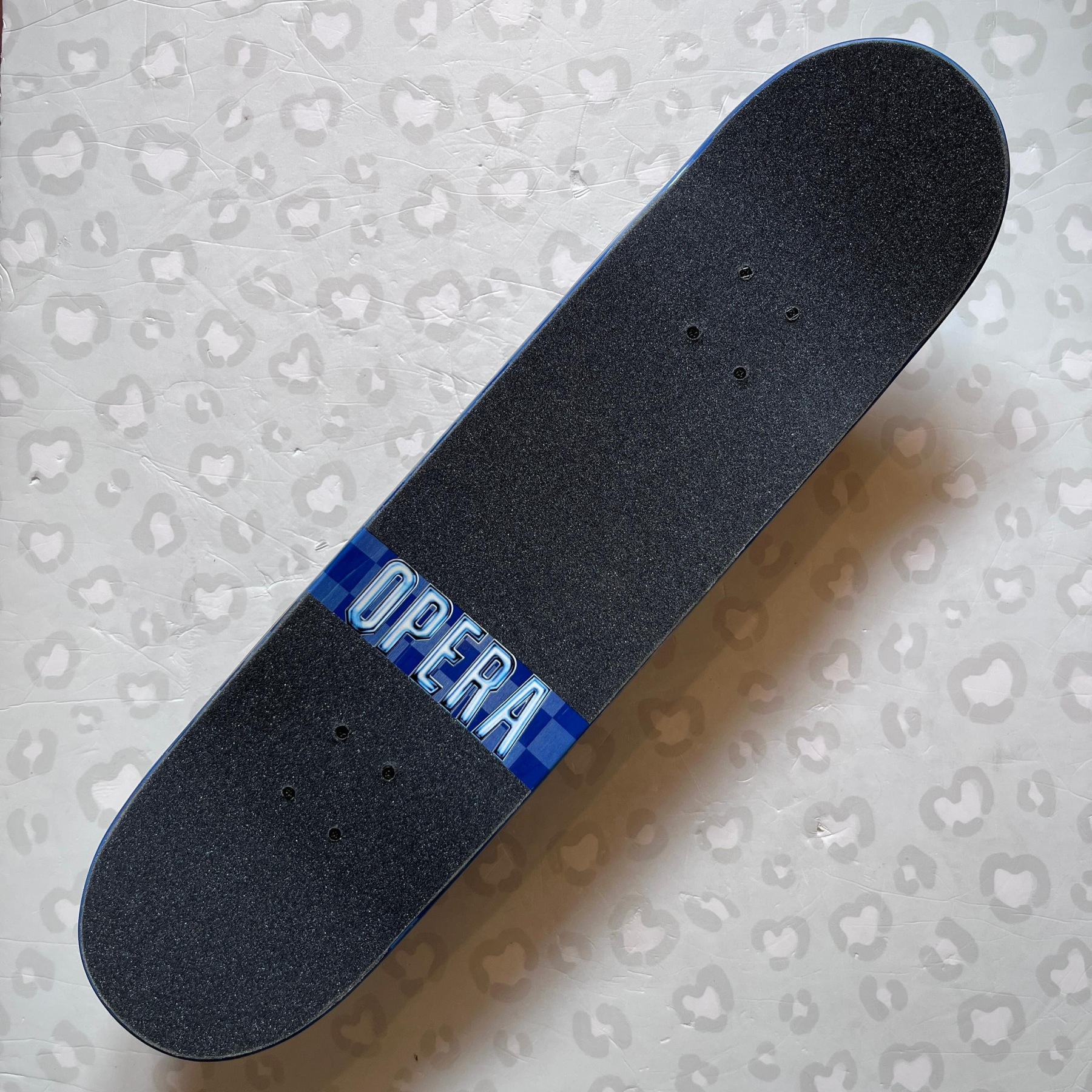 OPERA - EX7 Die Cut Mask 7.75" Custom Skateboard (Thunder & Hazard Custom Promo)