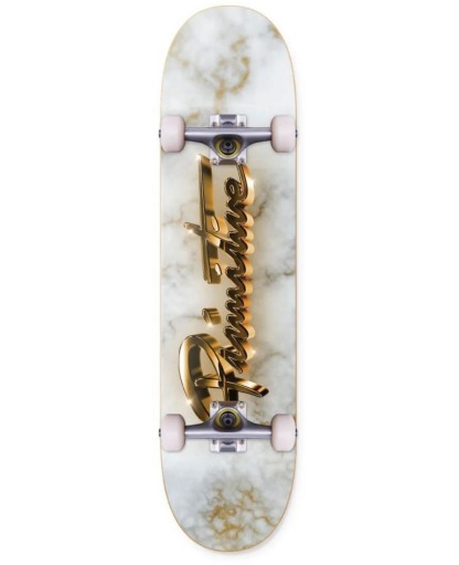 PRIMITIVE - Neuvo Gold White 7.5" Complete Skateboard