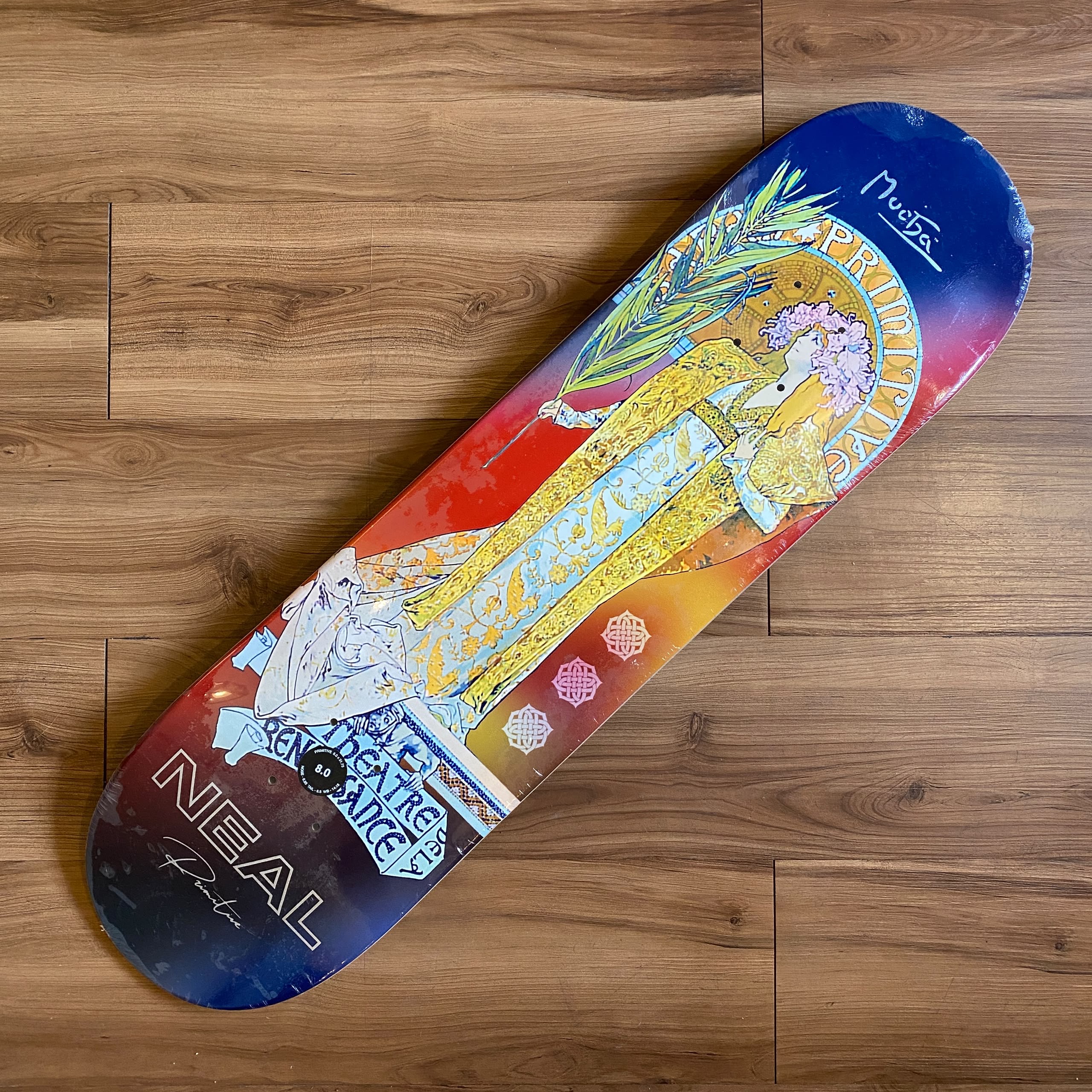 PRIMITIVE - Neal Mucha Tour 8.0" Skateboard Deck