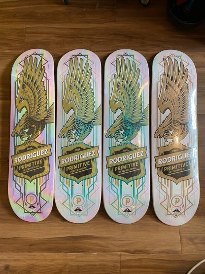 PRIMITIVE - P-Rod Eagle 8.0" Skateboard Deck
