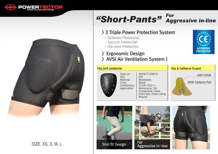 POWERTECTOR - Protective Shorts 