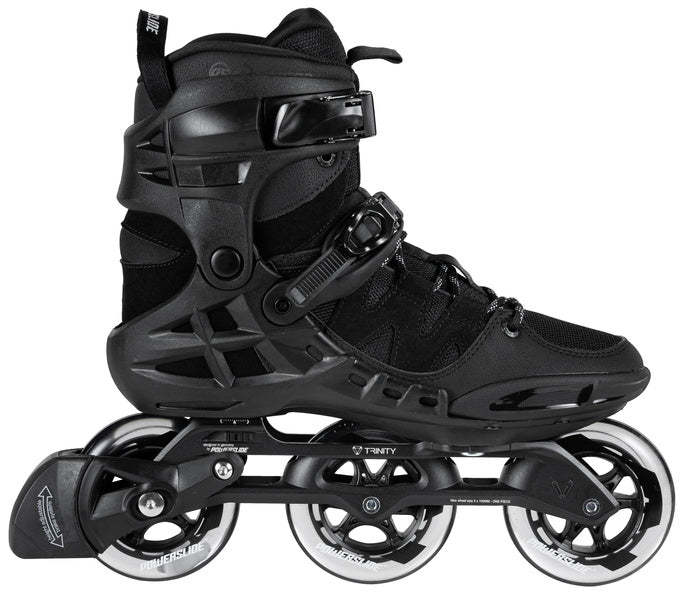 POWERSLIDE - Phuzion Argon 100 Black Fitness Inline Skates (PHUZION SALE!)