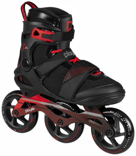 PLAYLIFE - GT Black 110 Fitness Inline Skates (CLEARANCE PROMO!)