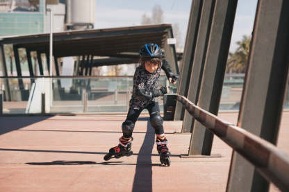 POWERSLIDE - Phuzion Jet Pro Black Adjustable Kids Inline Skates (PHUZION SALE!)