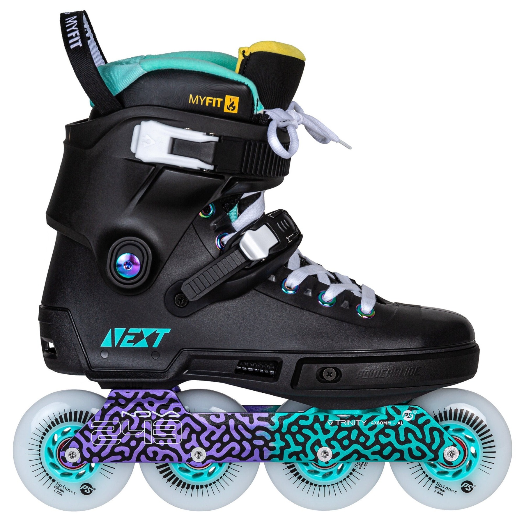 POWERSLIDE - Next Multicolour 80 Urban Inline Skates