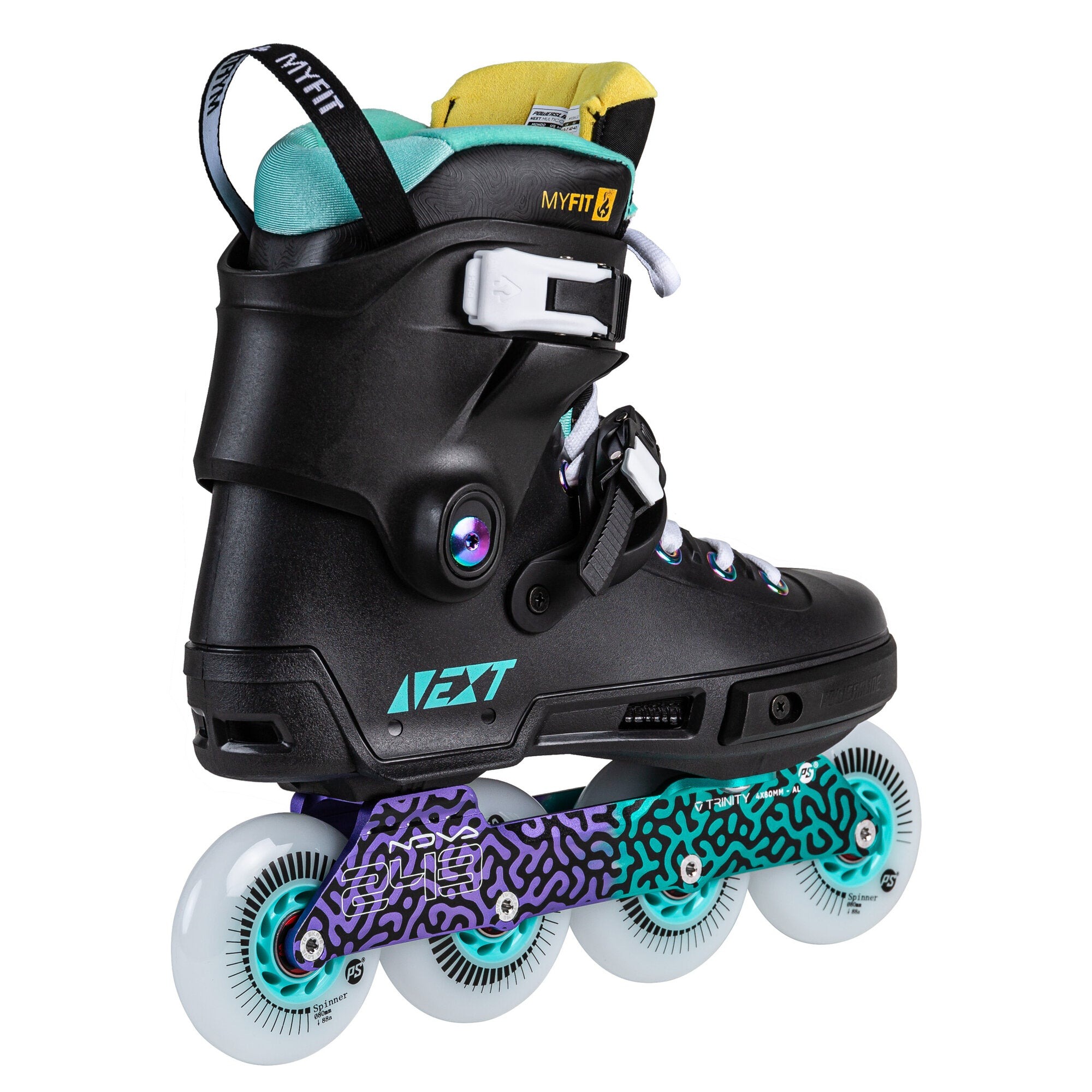 POWERSLIDE - Next Multicolour 80 Urban Inline Skates – Wheel