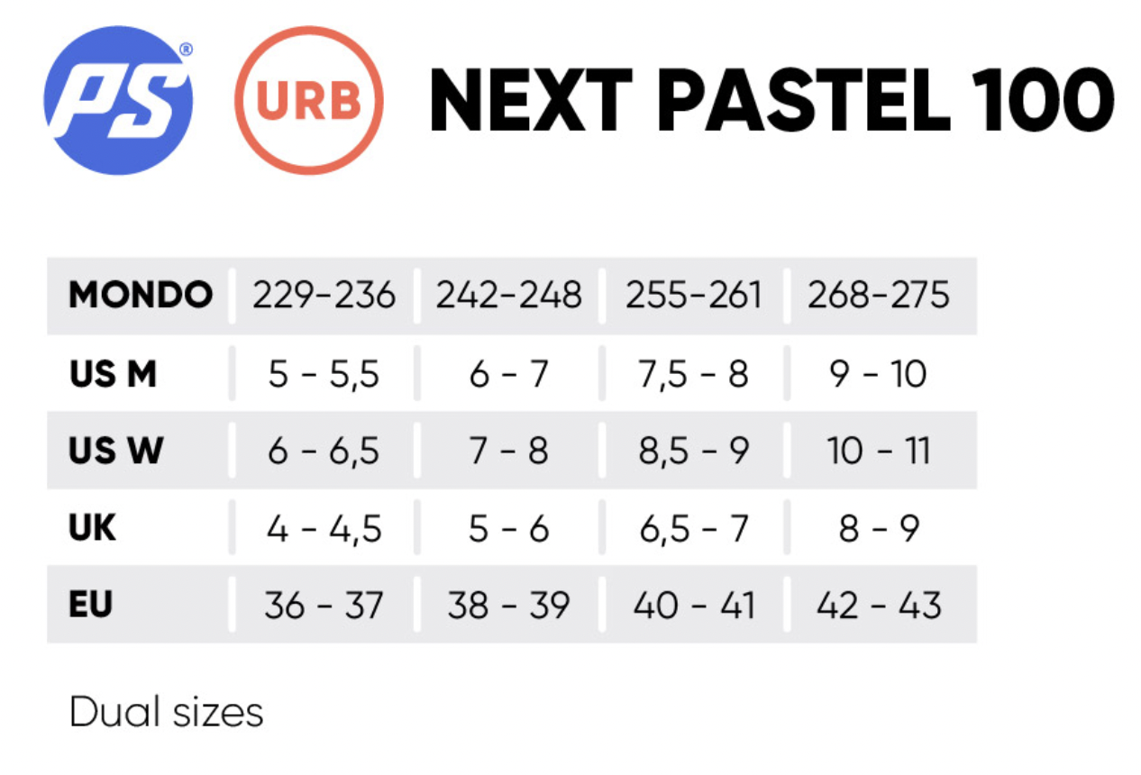 POWERSLIDE - Next Pastel 100 Urban Inline Skates