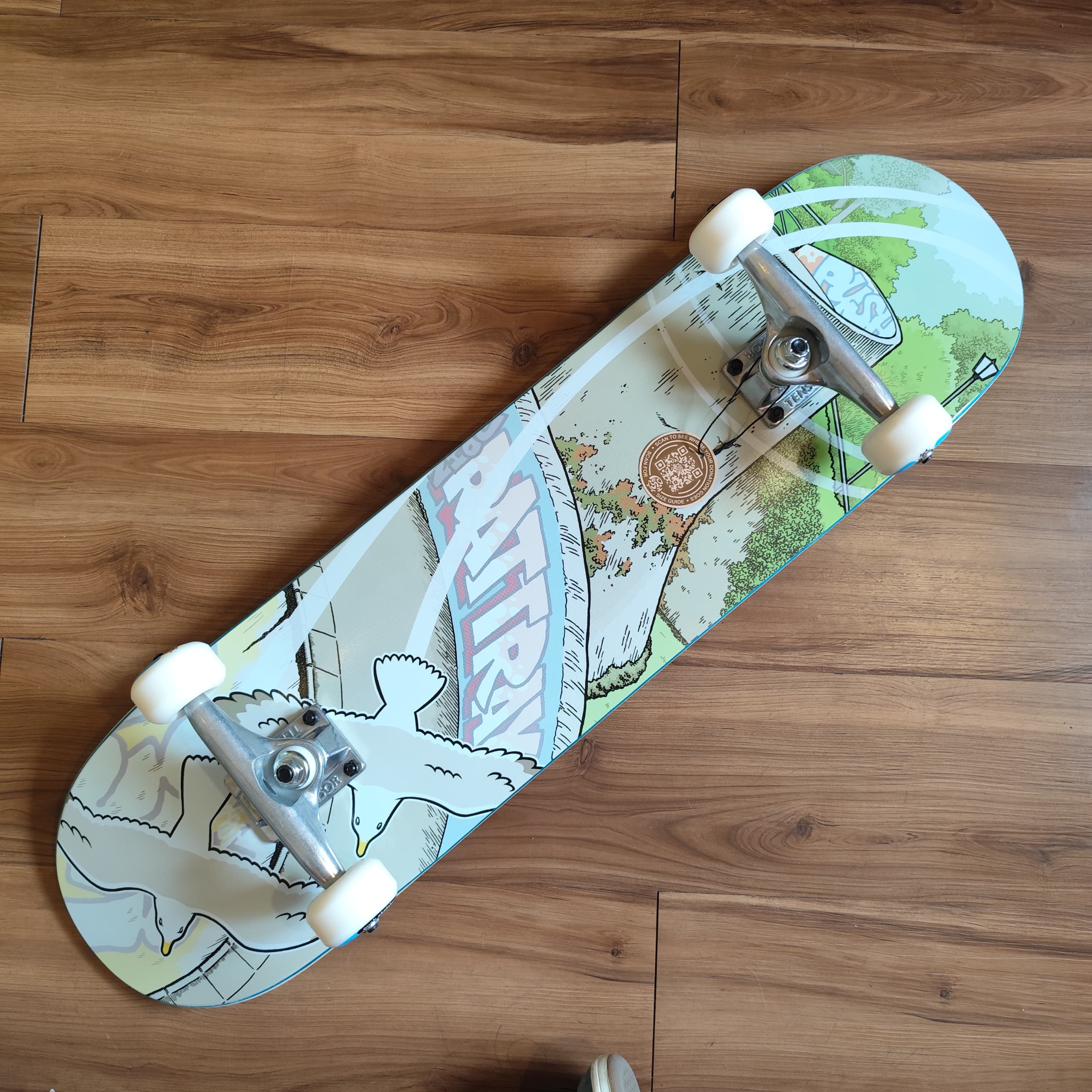 PUSH - John Rattray Guest Pro 8.0" Complete Skateboard