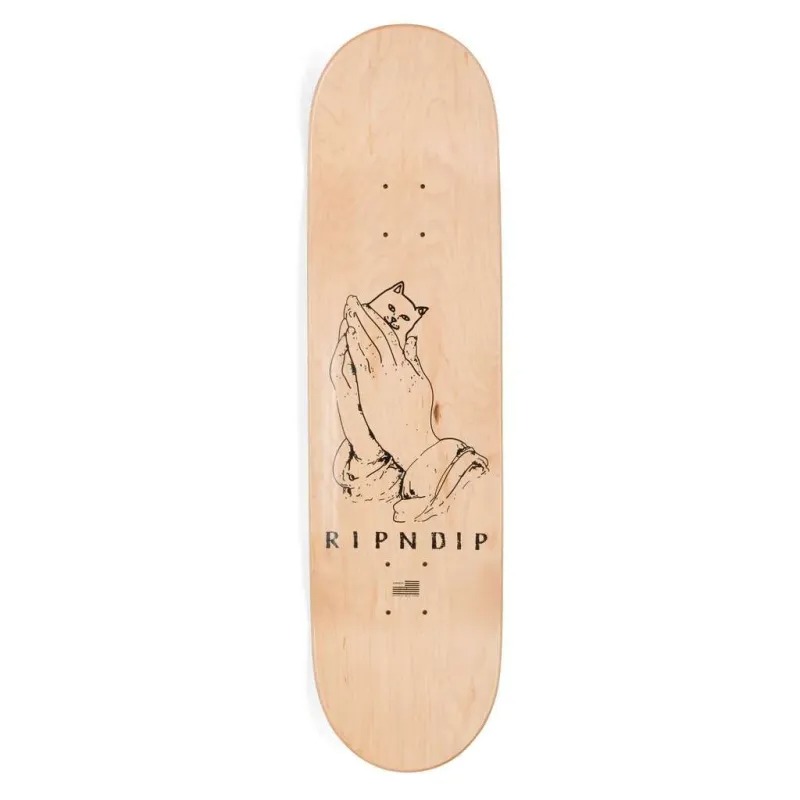 RIPNDIP - Gold Foil Lord Nermal 8.125" Skateboard Deck
