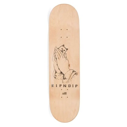 RIPNDIP - Gold Foil Lord Nermal 8.125" Skateboard Deck