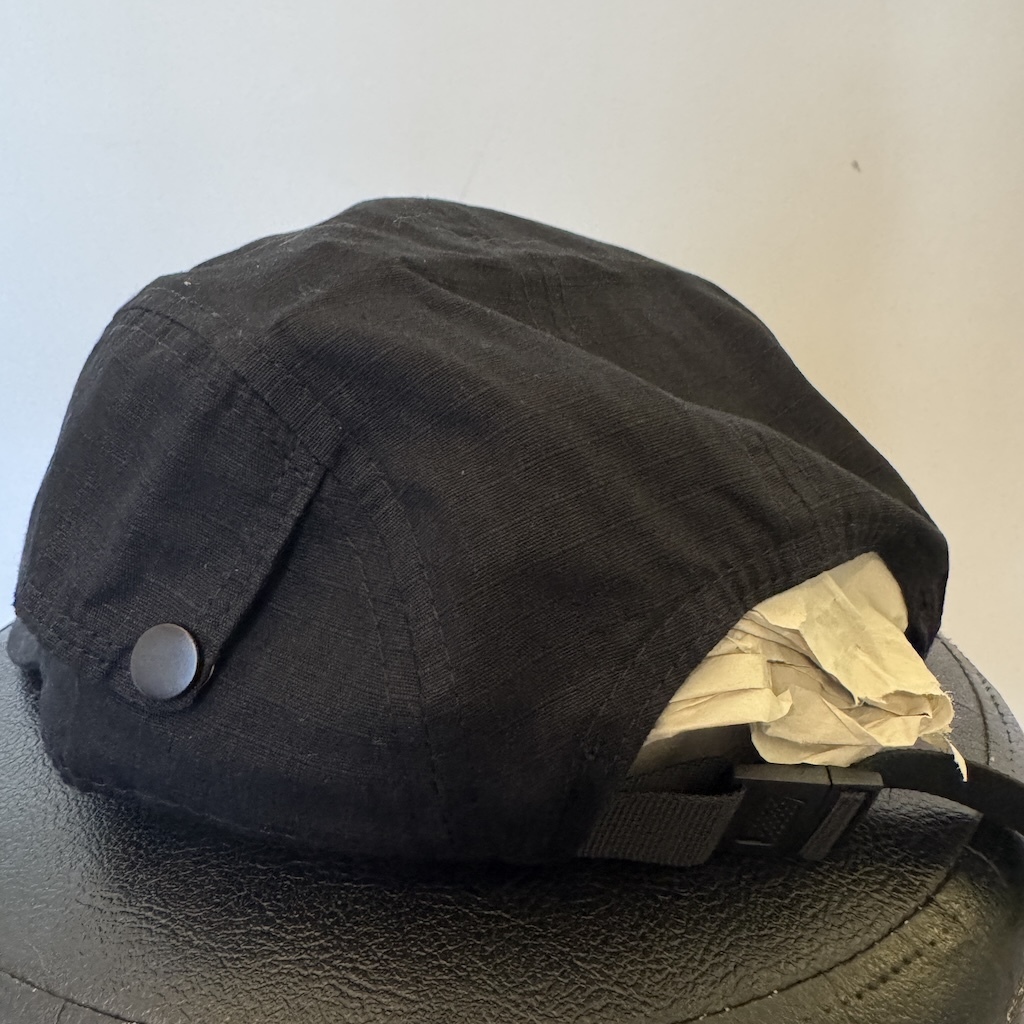 WHEEL LOVE - Black Ripstop Globe Wu Quick Dry Cap