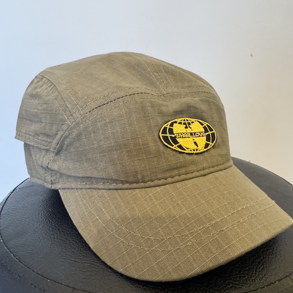 WHEEL LOVE - Olive Green Ripstop Globe Wu Quick Dry Cap