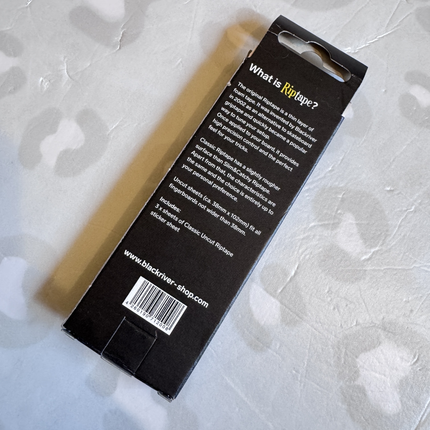 RIPTAPE - Uncut Fingerboard Foamtape (Classic Uncut)