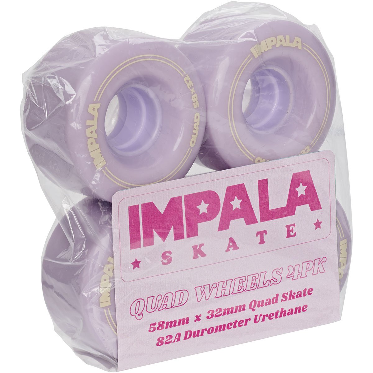 IMPALA - Pastel Lilac 58mm/82a Roller Skate Wheels