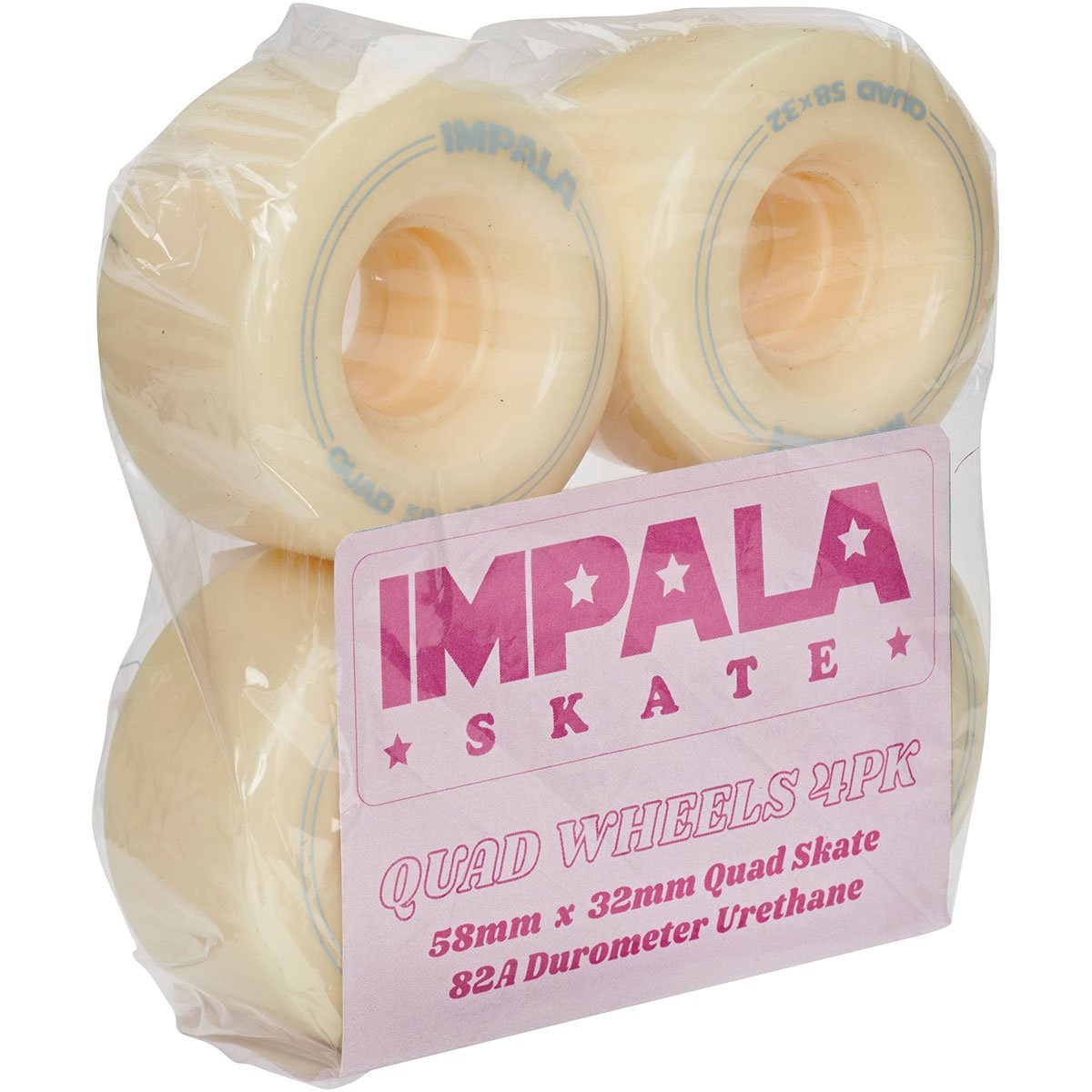 IMPALA - Pastel Yellow 58mm/82a Roller Skate Wheels